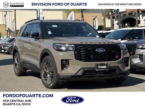 Gray 2026 Ford Explorer ST-Line