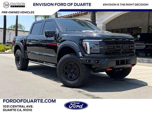 Agate Black Metallic 2024 Ford F-150 Raptor