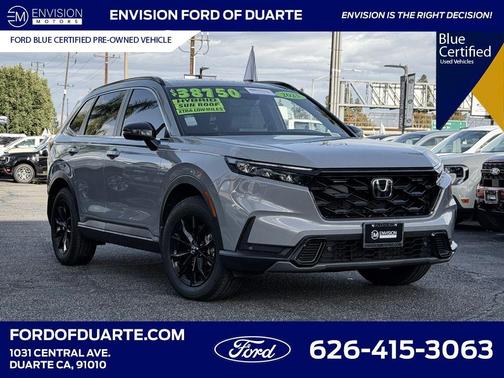 Urban Gray Pearl 2025 Honda CR-V Hybrid Sport-L