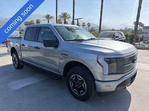Silver Metallic 2023 Ford F-150 Lightning XLT