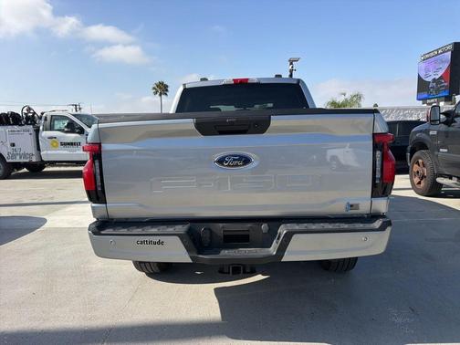 Silver Metallic 2023 Ford F-150 Lightning XLT