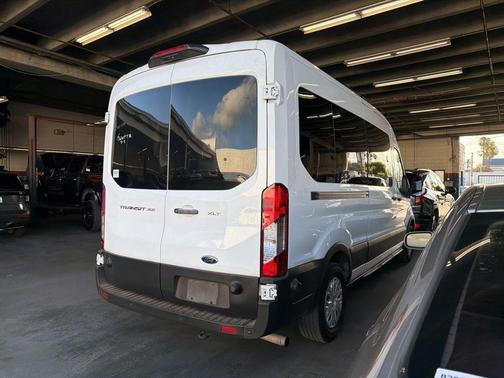 Oxford White 2024 Ford Transit-350 XLT