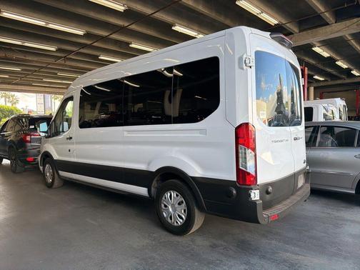 Oxford White 2024 Ford Transit-350 XLT