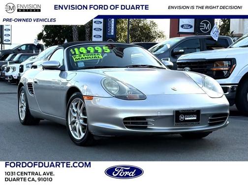 Arctic Silver Metallic 2004 Porsche Boxster