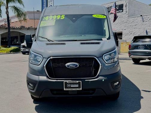 Gray Metallic 2023 Ford Transit-350 Base