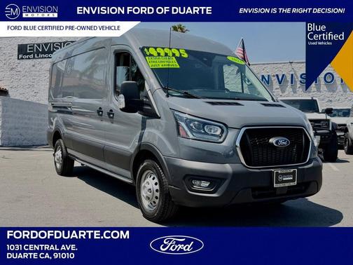 Gray Metallic 2023 Ford Transit-350 Base