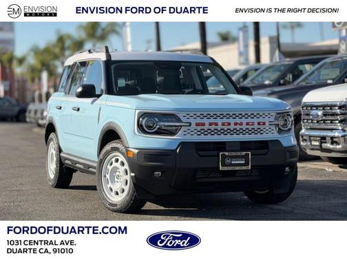 Robins Egg Blue 2026 Ford Bronco Sport Heritage