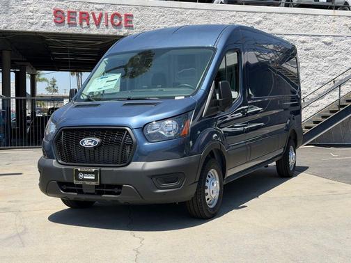 Blue 2026 Ford Transit-350 148 WB Medium Roof Cargo