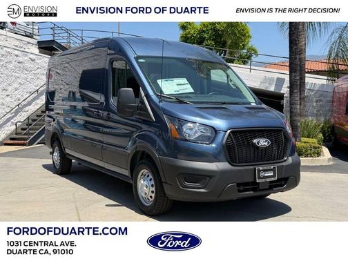 Blue 2026 Ford Transit-350 148 WB Medium Roof Cargo