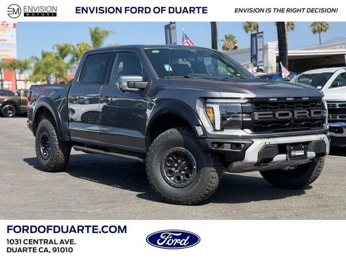 Gray Metallic 2026 Ford F-150 Raptor