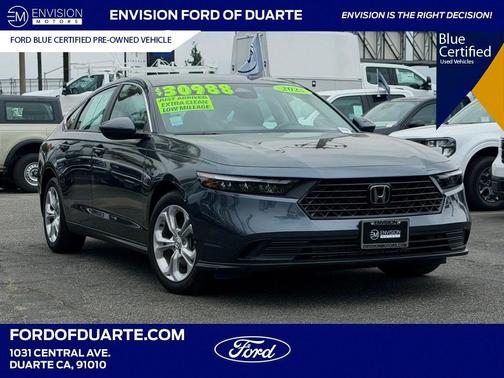 Meteorite Gray Metallic 2025 Honda Accord LX