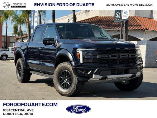 Antimatter Blue Metallic 2026 Ford F-150 Raptor