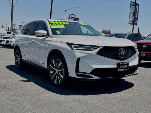 Platinum White Pearl 2025 Acura MDX Technology Package