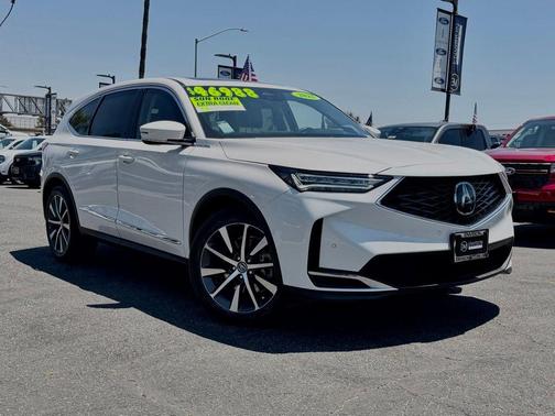 Platinum White Pearl 2025 Acura MDX Technology Package