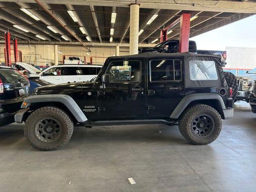 Black Clearcoat 2015 Jeep Wrangler Unlimited Sport