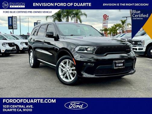Black 2021 Dodge Durango GT