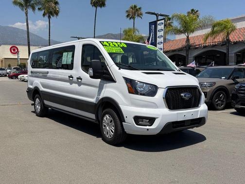 Oxford White 2024 Ford Transit-350 XLT