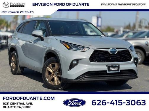 2022 Toyota Highlander Hybrid Bronze Edition