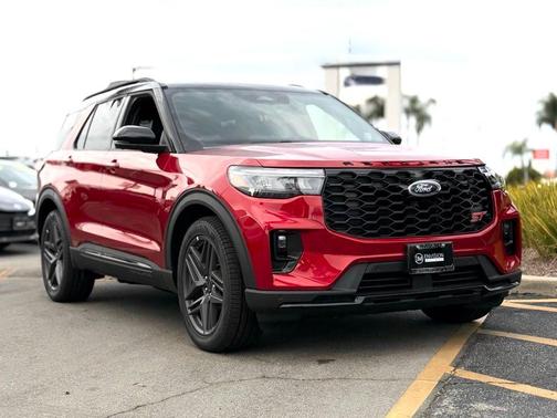 Red Metallic 2026 Ford Explorer ST