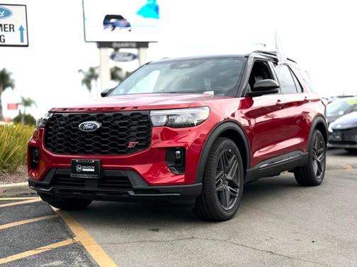 Red Metallic 2026 Ford Explorer ST