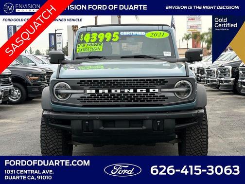 2021 Ford Bronco Badlands