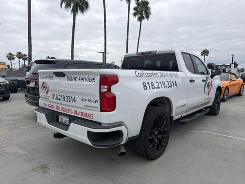 Summit White 2022 Chevrolet Silverado 1500 Limited Custom