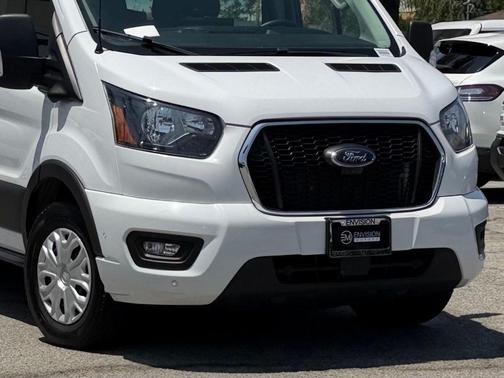 Oxford White 2023 Ford Transit-350 XLT