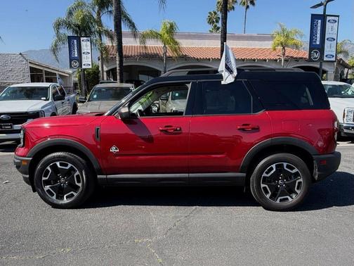 Red Metallic 2021 Ford Bronco Sport Outer Banks