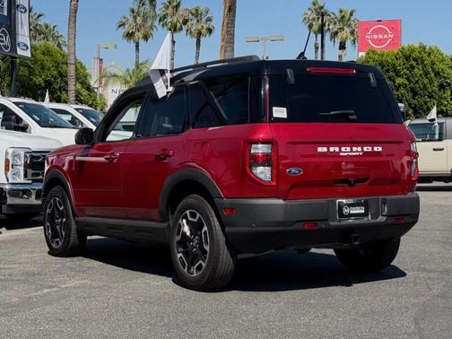 Red Metallic 2021 Ford Bronco Sport Outer Banks
