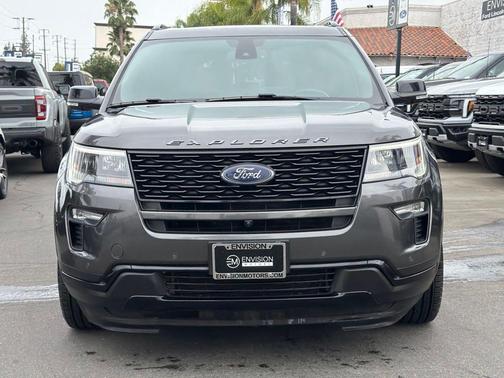 Magnetic 2018 Ford Explorer sport