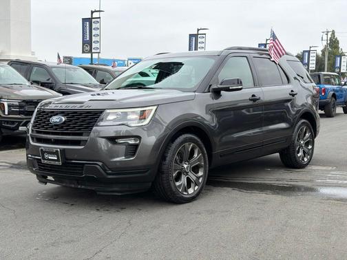Magnetic 2018 Ford Explorer sport