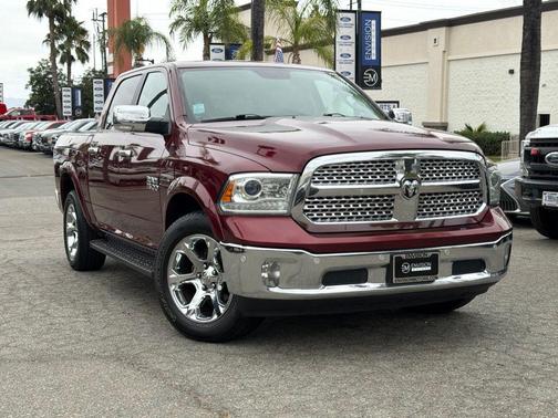 Red 2017 RAM 1500 Laramie