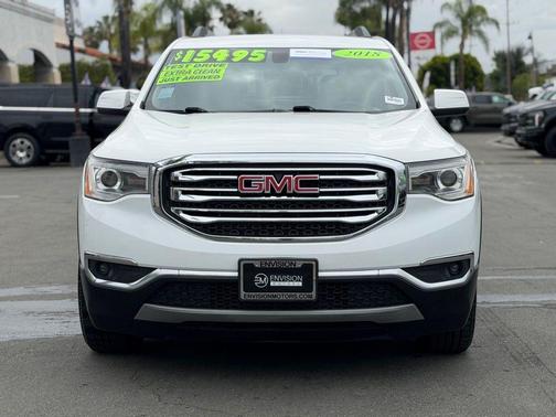 Summit White 2018 GMC Acadia SLT-1