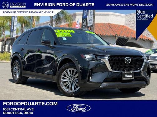 Jet Black Mica 2024 Mazda CX-90 3.3 Turbo Preferred