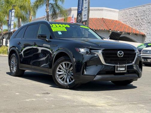 Jet Black Mica 2024 Mazda CX-90 3.3 Turbo Preferred