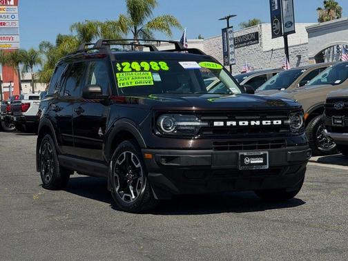 Brown Metallic 2021 Ford Bronco Sport Outer Banks
