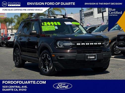 Brown Metallic 2021 Ford Bronco Sport Outer Banks