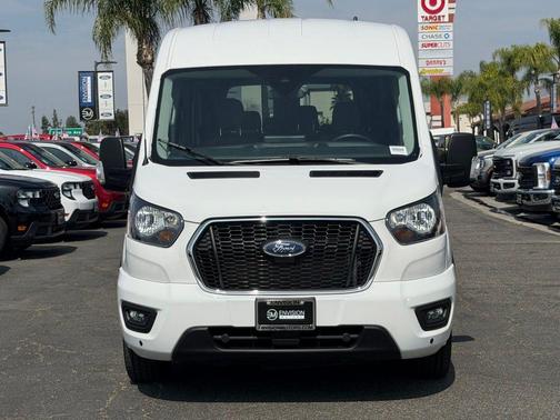 Oxford White 2024 Ford Transit-350 XLT