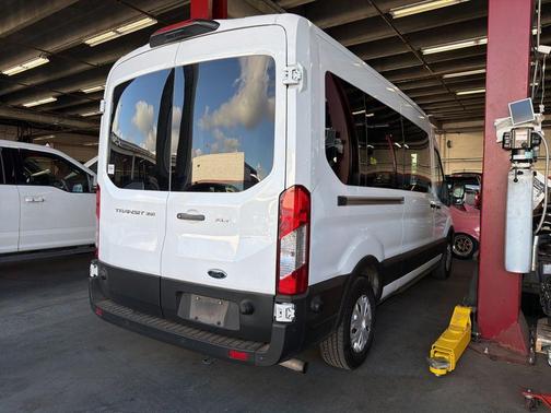 Oxford White 2024 Ford Transit-350 XLT