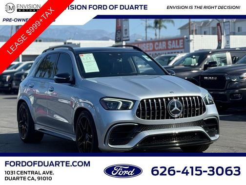 Cirrus Silver Metallic 2023 Mercedes-Benz AMG GLE 63 S