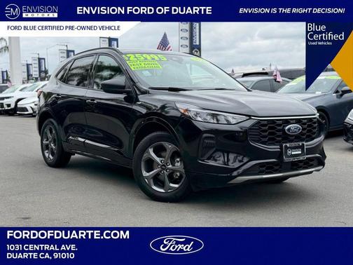 Black Metallic 2023 Ford Escape ST-Line