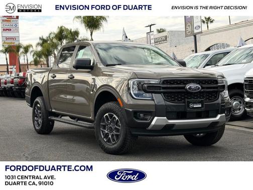 Gray 2026 Ford Ranger XLT