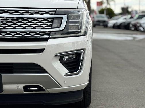 White Platinum Clearcoat Metallic 2019 Ford Expedition Max Platinum