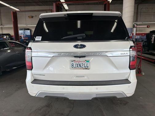 White Platinum 2019 Ford Expedition Max Platinum