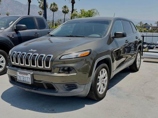 Eco Green Pearlcoat 2015 Jeep Cherokee Sport