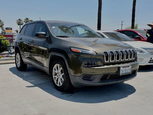 Eco Green Pearlcoat 2015 Jeep Cherokee Sport