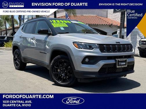 Billet Silver Metallic Clearcoat 2023 Jeep Compass Altitude