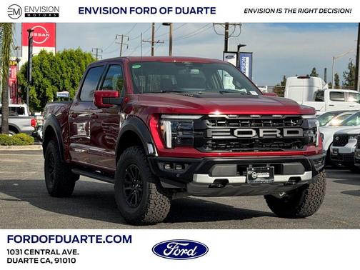 Ruby Red Metallic 2026 Ford F-150 Raptor