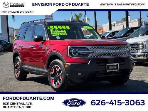 2025 Ford Bronco Sport Free Wheeling