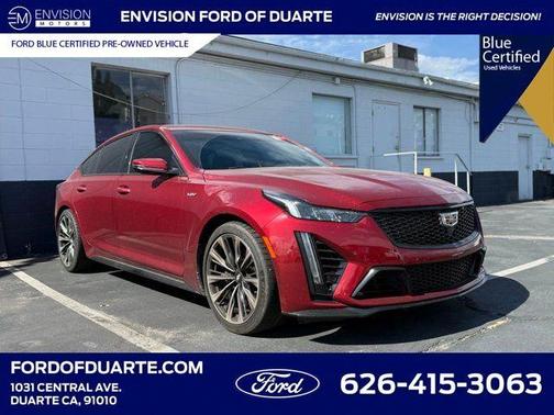 Radiant Red 2023 Cadillac CT5-V Blackwing